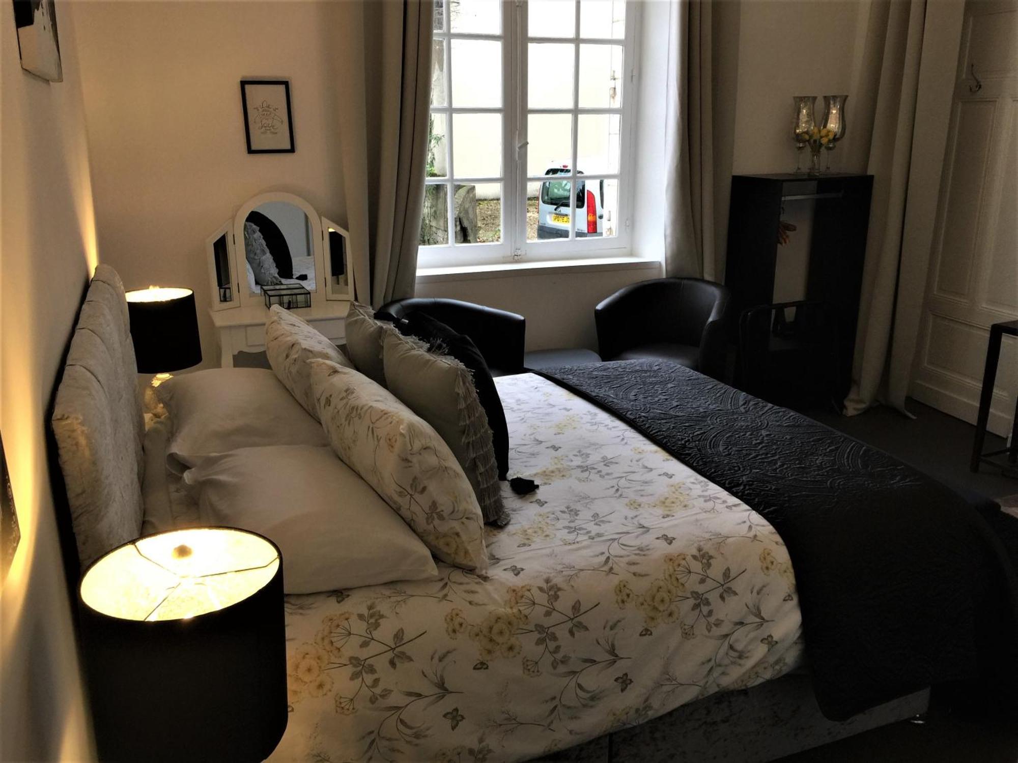 Vue Du Chateau D'Excideuil En Chambres Værelse billede